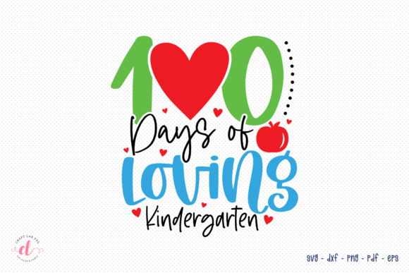 100 Days SVG for Crafts & Graphics
