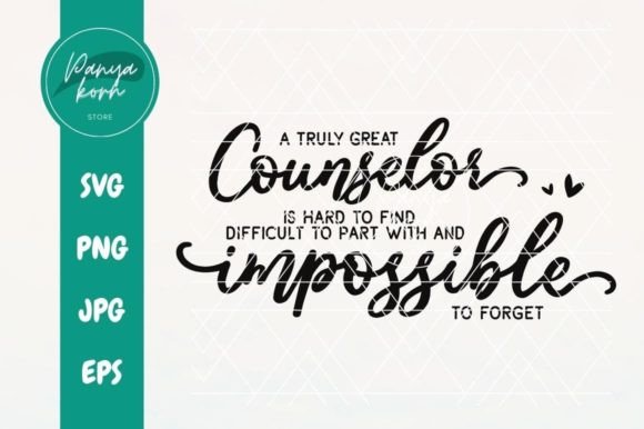 A Truly Great Counselor: Crafts & Graphics Review