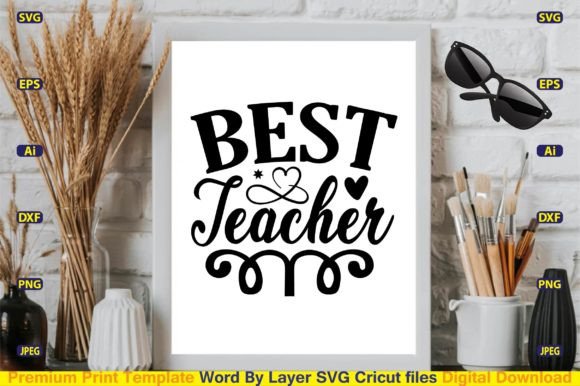 Best Teacher Graphics for Crafts Projects