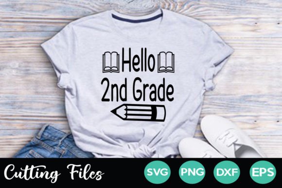 Hello 2nd Grade Graphics for Crafts