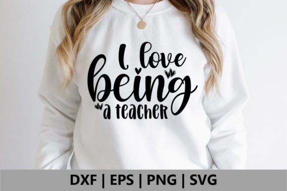I Love Being a Teacher Graphics for Crafts