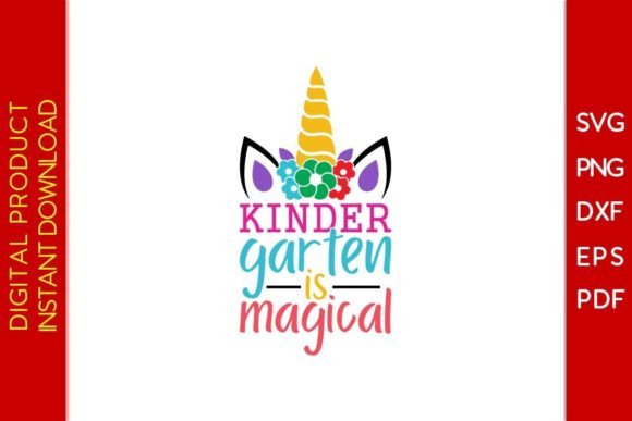 Kindergarten is Magical Graphics for Crafts