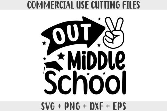 Peace Out Graduation SVG: Crafts & Graphics