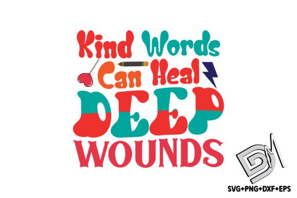 Retro Kind Words: Crafts & Graphics