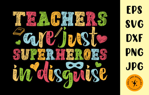 Review: Teachers Are Superheroes SVG for Embroidery