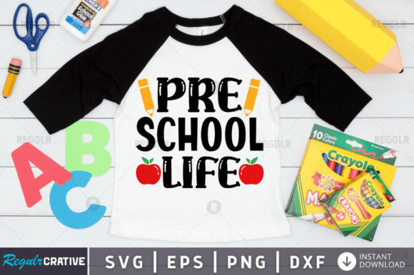 Reviewing FREE Pre School Life Svg Design for Crafts and Graphics