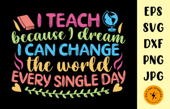 Reviewing the I Teach Because I Dream SVG for Embroidery