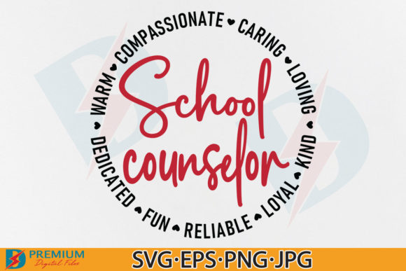 School Counselor SVG: Crafts & Graphics
