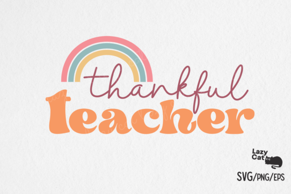 Thankful Teacher SVG: Graphics for Crafts