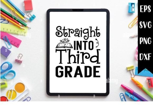 Third Grade SVG for Crafts & Graphics