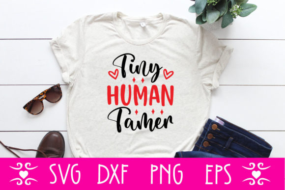 Tiny Human Tamer SVG: Graphics for Crafts